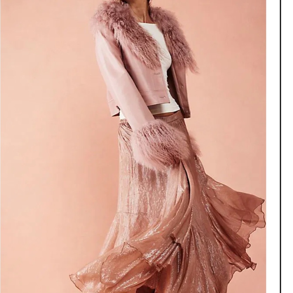 Elegant Pink Skirt